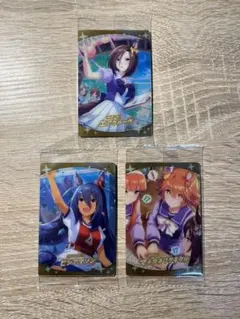 ウマ娘　ツインウエハース　第4R　3枚セット