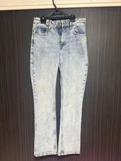 ケミカルウォッシュ デニムパンツ