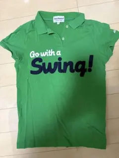 Jack Bunny! 緑 ポロシャツ