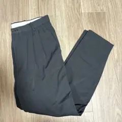 H beauty &youthダークグレータック入りパンツ