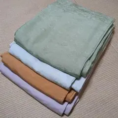 S*O様 3145 色無地着物まとめ売り4着！リメイク•お稽古用など☆