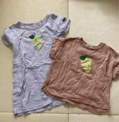 キッズ　Tシャツ　チュニック110センチ　120センチ　セット