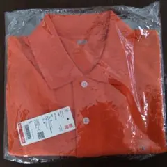 UNIQLO　ドライカノコ ポロシャツ　オレンジ　L