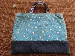 宇宙柄コットンバッグ