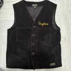 Toyplane ブラック ベスト Sサイズ