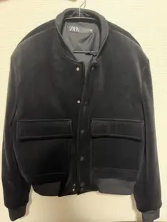 ZARA ボンバージャケット ブラック Sサイズのサムネイル