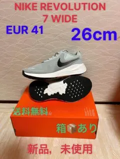 新品 NIKE REVOLUTION 7 WIDE 26cm EUR 41のサムネイル