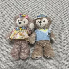 ダッフィー & シェリーメイ ぬいぐるみセット