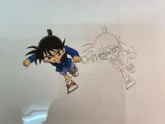 ドラゴンボール セル画 (人造人間18号、クリリン、ブルマ、マーロン