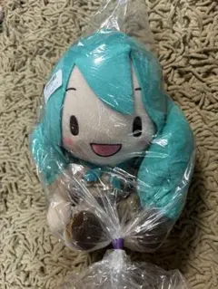 ✨新品未開封✨　初音ミク　ふわぷち　Mぬいぐるみ　お出かけシリーズ　動物園verのサムネイル
