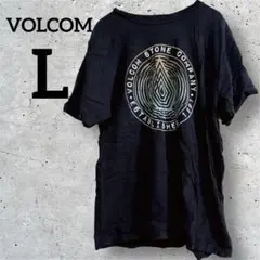 VOLCOM 【L】ブラック Tシャツ