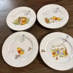Sango くまのプーさん プレート 4枚セット