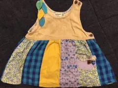 【最終値下げ】ラグマート　RAG MART ジャンパースカート ワンピース 80