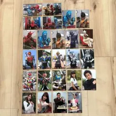 ★美品★ 仮面ライダー電王 ブロマイドコレクション 箔押しサイン入り 25枚