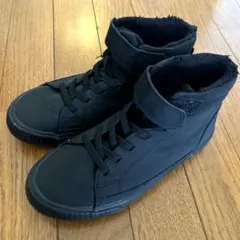 【Ｈ＆Ｍ】キッズボアブーツ(ブラック)22cm