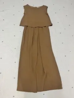 SLOBE IENA サロペット オールインワン ブラウンのサムネイル