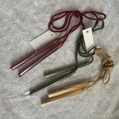 ダブルタッセル 3色セット