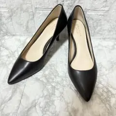COLE HAAN コールハーン パンプス ポインテッドトゥ レザー 23cm