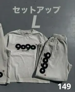 9090 OG Logo Vintage セットアップ ブラック S - メルカリ