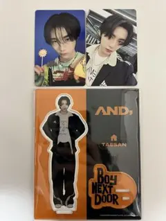 boynextdoor テサン アクスタ トレカ and popup