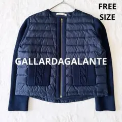 新品未使用 ローズティアラ 46 異素材切替 ダウンコート ダウンコート ローズティアラ 2way 取り外し可能