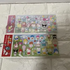 キャラクターずかん　シール　サンリオ　シール絵本　まとめ売り
