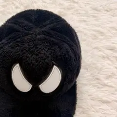 USJ ブラック スパイダーマン ふわふわ キャップ 帽子 美品