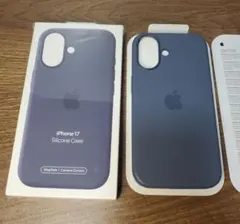 iPhone 17 純正シリコンケース Apple MagSafe対応