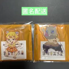 鬼滅の刃❤️みにきゃら アクリルチャーム2 無限列車編 善逸 伊之助 チュウ逸