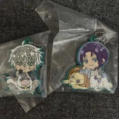 ブルーロック　カプセルトイ　星座　ラバーキーホルダー　凪誠士郎　御影玲王