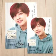 中村嶺亜 切り抜き Myojo 2020年 10月号 通常版 ちっこい版