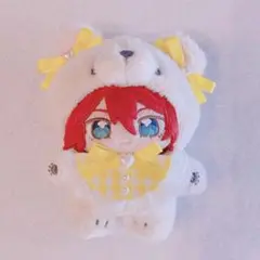 ぬい服　スタイ　リボン　セット　いつぬい　黄色