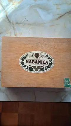 HABANICA 木製ボックス 25本用葉巻入れケース