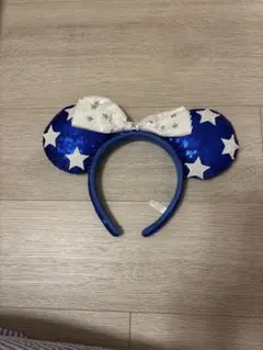 星柄スパンコール　ミニー　カチューシャ