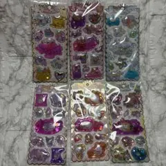 キラキラ　ウォーターインシール　サンリオ　キティ　日焼け　クロミ　シール　6種