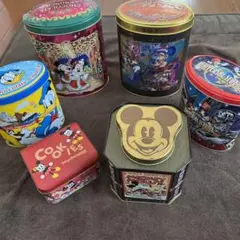 ディズニー　ユニバーサルスタジオ　空き缶