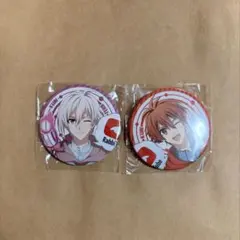 アイドリッシュセブン アイナナ RabbiTube 七瀬陸 九条天 缶バッジ