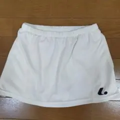 LUCENT ホワイト スコート　Sサイズ