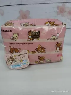 新品未使用 サンエックス ポーチ ピンク M
