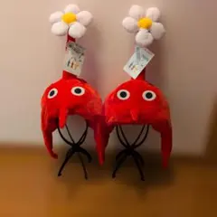 PIKMIN 赤ピクミン かぶりもの 2個セットのサムネイル