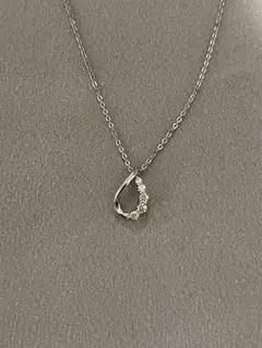 Canal 4℃ シルバー ネックレス 雫型