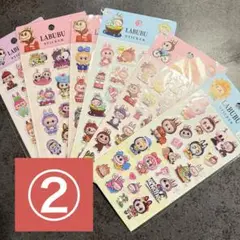 本日限定値下げラブブシール⭐︎ぷくぷくシール　立体シール②早い者勝ち各1点限り