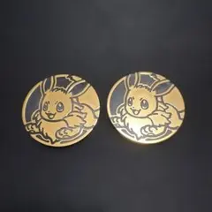 ポケモンカード　ポケモンコイン イーブイ 2枚セット