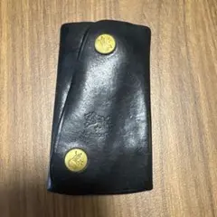 IL BISONTE レザー キーケース ブラック