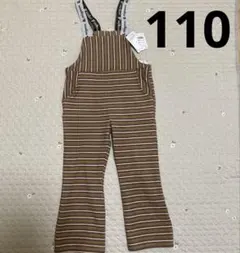 バースデイ　&mignon サロペット　キッズ　オーバーオール　110 イエロー