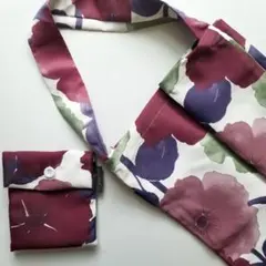 エコバッグ ショルダーバッグ バンコク 花柄 パープル フラワー BAGLIST