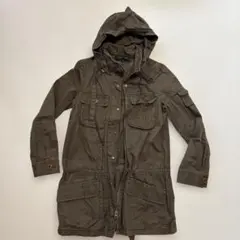 JILLSTUART ミリタリージャケット カーキ フード付き