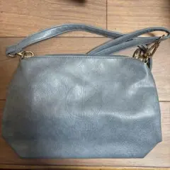D.KELLYショルダーバッグ ロゴ入り