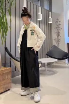 BEAMS BOY ボーイ ワッペン プリント ジャケット