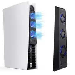 USBポート内蔵❣ PS5 冷却ファン 新品 急速冷却 LEDライト 1470
